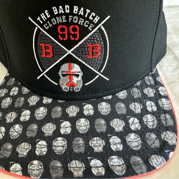 NWT!  Disney Star Wars The Bad Batch Youth Snap Back Cap - Picture 2 of 10
